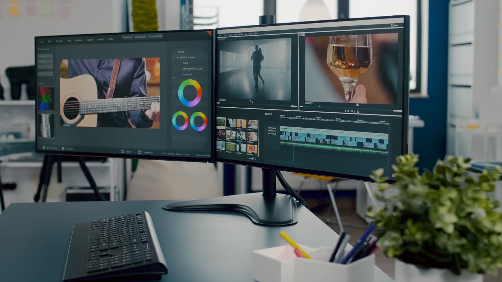 Video Editing Timeline